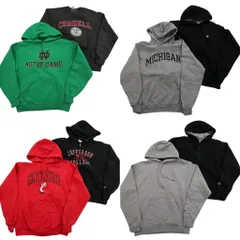 古着卸 まとめ売り チャンピオン Champion スウェット 8枚セット (メンズ M ) フーディー フルジップ カレッジ風 アーチロゴ 中古 ND3005