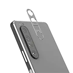 【中古】 SONY Xperia 1 III用 カメラレンズ 保護 メタルカバー レンズカバー ソニー エクスぺリア10スリー ラ レンズ プロテクター ベゼル アルミニウム