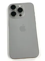 外装新品同様 電池100%SIMフリー iPhone15Pro 256GB  ナチュラルチタニウム 訳アリ品