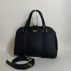 2601-49｜美品｜ケイトスペード 2WAYハンドバッグ レザー ブラック