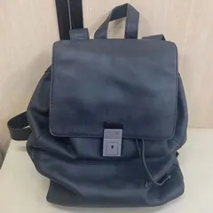 【✨高級ブランド✨】CALVIN KLEIN カルバンクライン　レザーリュック　ブランド　リュックサック　ブラック　黒　レザー　革　バックパック　オシャレ　CK　カバン　鞄　かばん　バック　レディース　メンズ　ユニセックス　アンティーク　ヴィンテージ