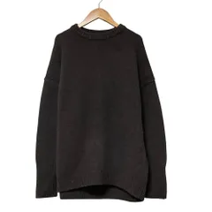 美品 IENA イエナ ウールカシミヤニット セーター ダークブラウン レディース 古着 中古 USED