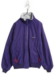 80s USA製 ☆ パタゴニア シェルド シンチラ ジャケット メンズ M