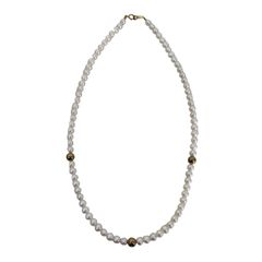 ユーズドフルギ USED古着 K18 750 パールネックレス レディース 表記無 