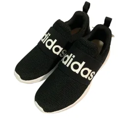 新品同様 adidas アディダス LITE RACER ADAPT 4.0 ライト レーサー アダプト ロゴ スニーカー スリッポン H04343 25cm ブラック メンズ レディース 古着 中古 USED