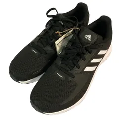 未使用 adidas アディダス ランファルコン2.0 コアランナー ランニングシューズ スニーカー FY5943 26cm ブラック メンズ 古着 中古 USED