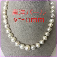 南洋パール★バロック★シルバー★フォーマル★パールネックレス★ハンドメイド★ファッション★ネックレス