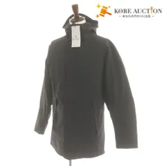 ■ OROS オロス ジャケット アウター ファスナー ポケット フード メンズ S ブラック系 タグ付き 未使用