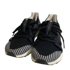 美品 adidas by Stella McCartney アディダスバイステラマッカートニー UltraBOOST スニーカー ランシュー F35901 22.5cm ブラック レディース 古着 中古 USED
