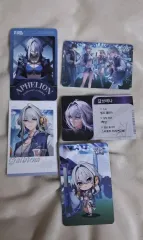 명조 띵조 キャンパス 갈브레나 トレカ 3種 + IDカード + ホログラム