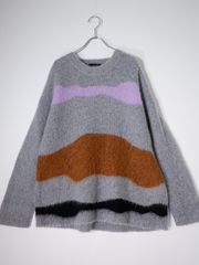 FUMIKA UCHIDAフミカウチダ カシミヤクルーネックニット【M  