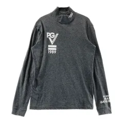 サイズ：2 PEARLY GATES パーリーゲイツ  ハイネック 長袖Tシャツ  グレー系 [240101606789] ゴルフウェア レディース ストスト
