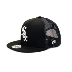新品 [ニューエラ] メッシュキャップ スナップバック 9FIFTY BLACK & WHITE MLB