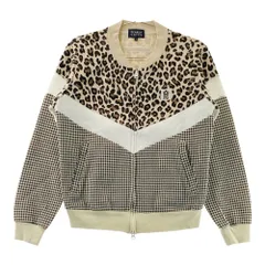 サイズ：1 PEARLY GATES パーリーゲイツ  ジップジャケット レオパード 千鳥柄 ベージュ系 [240101613546] ゴルフウェア レディース ストスト
