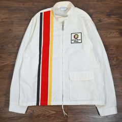 フェローズ Pherrow's ワークジャケット ヒッコリー ストライプ 刺繍