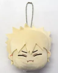 【中古】ぬいぐるみマスコット・ぬいぐるみバッジ 爆豪勝己 むにむにマスコットぷにっぺ 「僕のヒーローアカデミア」 ファミリーマート限定