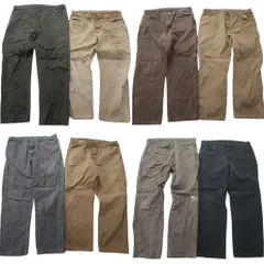 古着卸 まとめ売り ディッキーズ Dickies ダック ペインター パンツ 8枚セット (メンズ 38 /40 /42 ) ペンキ ストレート 中古 古着 ND2931