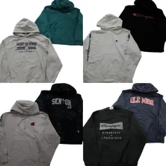 古着卸 まとめ売り チャンピオン Champion リバースウィーブ スウェット 8枚セット (メンズ XL ) タイダイ柄 カレッジ風 中古 古着 ND3143