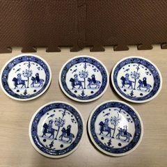 玄昌窯 大皿 盛皿 3枚 染付 花鳥 - メルカリ