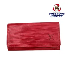 中古 LOUIS VUITTON ミュルティクレ4 M63827 エピライン 4連キーケース ルイヴィトン カスティリアンレッド 【102042291002】