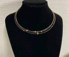 K18 ダイヤモンド ネックレス 0.13ct 約4.7g 上品 シンプル