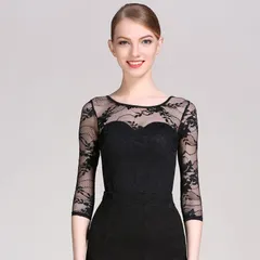 【新品未使用】ラテントップス ロング袖 ワンピース型 練習着 社交ダンス