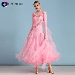 【新品未使用】モダンダンスドレス ステージ衣装 社交ダンスドレス コンペティションドレス 新デザイン モダンダンスワンピース