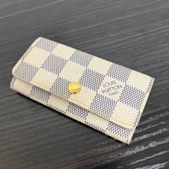 鑑定済み】LOUIS VUITTON ダミエ アズール ミュルティクレ4 - メルカリ