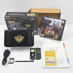 ニンテンドー 3DSLL ゴア マガラブラック モンスターハンター4 スペシャルパック 良品 遊べるセット 動作確認済み Monster Hunter4 ds 3ds 3DS 任天堂