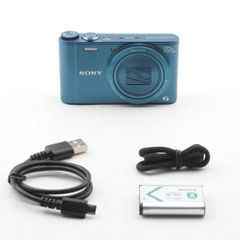美品】 ソニー SONY Cyber-shot DSC-WX300 ブルー - メルカリ
