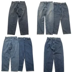 古着卸 まとめ売り リーバイス 560 デニム パンツ 6枚セット (メンズ 38 /36 ) デッドストック インディゴブルー フェード 中古古着 ND0674