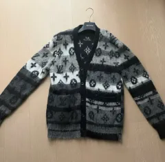 Louis Vuitton ルイヴィトン モノグラム ジャカード カーディガン