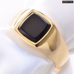 カルティエ 1970sヴィンテージリング 750YG ハードストーン - メルカリ