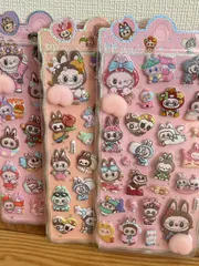 ラブブ　おしりシール　ぷにぷに　シールブック　シール帳③