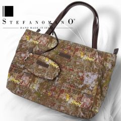 超希少 SIMEON FARRAR ジュートアートトートバッグ ❤︎コラージュ柄 