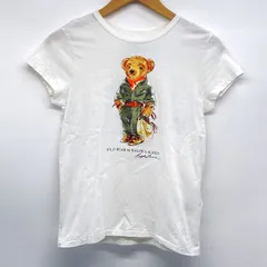 Polo Ralph Lauren ポロ ラルフローレン Polo Bear ベア 半袖 Tシャツ 211856658001 XSサイズ レディース ※中古