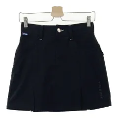 サイズ：M FILA GOLF フィラゴルフ  インナー付スカート  ブラック系 [240101609878] ゴルフウェア レディース ストスト