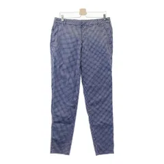 サイズ：XL PUMA GOLF プーマゴルフ  ストレッチパンツ チェック柄 ネイビー系 [240101610767] ゴルフウェア メンズ ストスト
