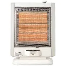 【動作確認済】【中古】本体のみ 日立 ハロゲンヒーター HLH-HS306 グレー系 2018年製