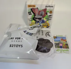 【内袋未開封】52TOYS ズートピア ベストパートナー Snuggle Support ニック&ジュディ