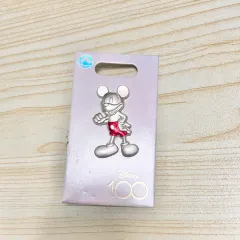 香港ディズニーランド ディズニー100周年限定モデル ミッキーマウス ピンバッジ