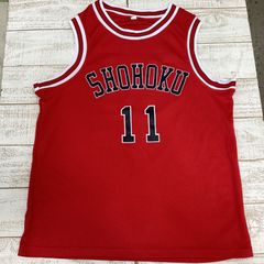 中古品】スラムダンク 湘北高校ユニフォーム 流川楓 Sサイズ - メルカリ