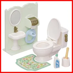 シルバニアファミリー 家具 【 トイレセット 】 カ-629 STマーク認証 3歳以上 おもちゃ ドールハウス Sylvanian Families エポック社 EPOCH