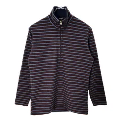 USA製 patagonia パタゴニア Capilene キャプリーン フリースプルオーバー アウトドア ボーダー マルチカラー(メンズ S)中古 古着 X2452