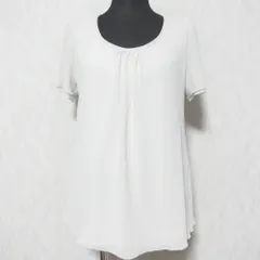 良品 BURBERRY LONDON バーバリーロンドン 半袖 クルーネック シアーカットソー プルオーバー 1 ベージュ レディース 古着 中古 USED