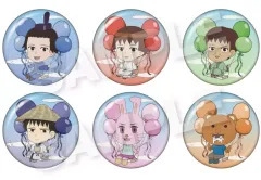 【中古】バッジ・ビンズ 全6種セット 「増田こうすけ劇場 ギャグマンガ日和GO トレーディングばるんこ缶バッジ」