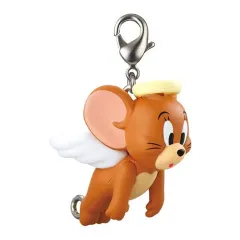 【中古】キーホルダー ジェリー(天使/カニカンver.) 「TOM and JERRY つまんでつなげてますこっと2～天使と悪魔～」