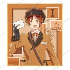 【中古】紙製品 イタリア 「アニメ ヘタリア World★Stars アニメイトフェア in 2025 描き下ろし 郵便屋ver. トレーディングミニ色紙」