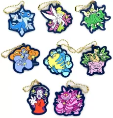 【中古】キーホルダー 全8種セット ラバーチャーム 「Happyくじ Disney Wishing Stars」 I賞