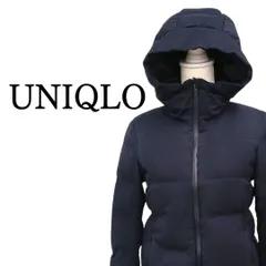 UNIQLO ユニクロ シームレス ダウン ショート コート  ネイビー Mサイズ 秋 冬  ML-933